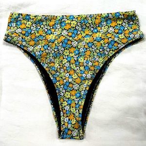 Rhythm Swimwear High-Waisted Bottom Small